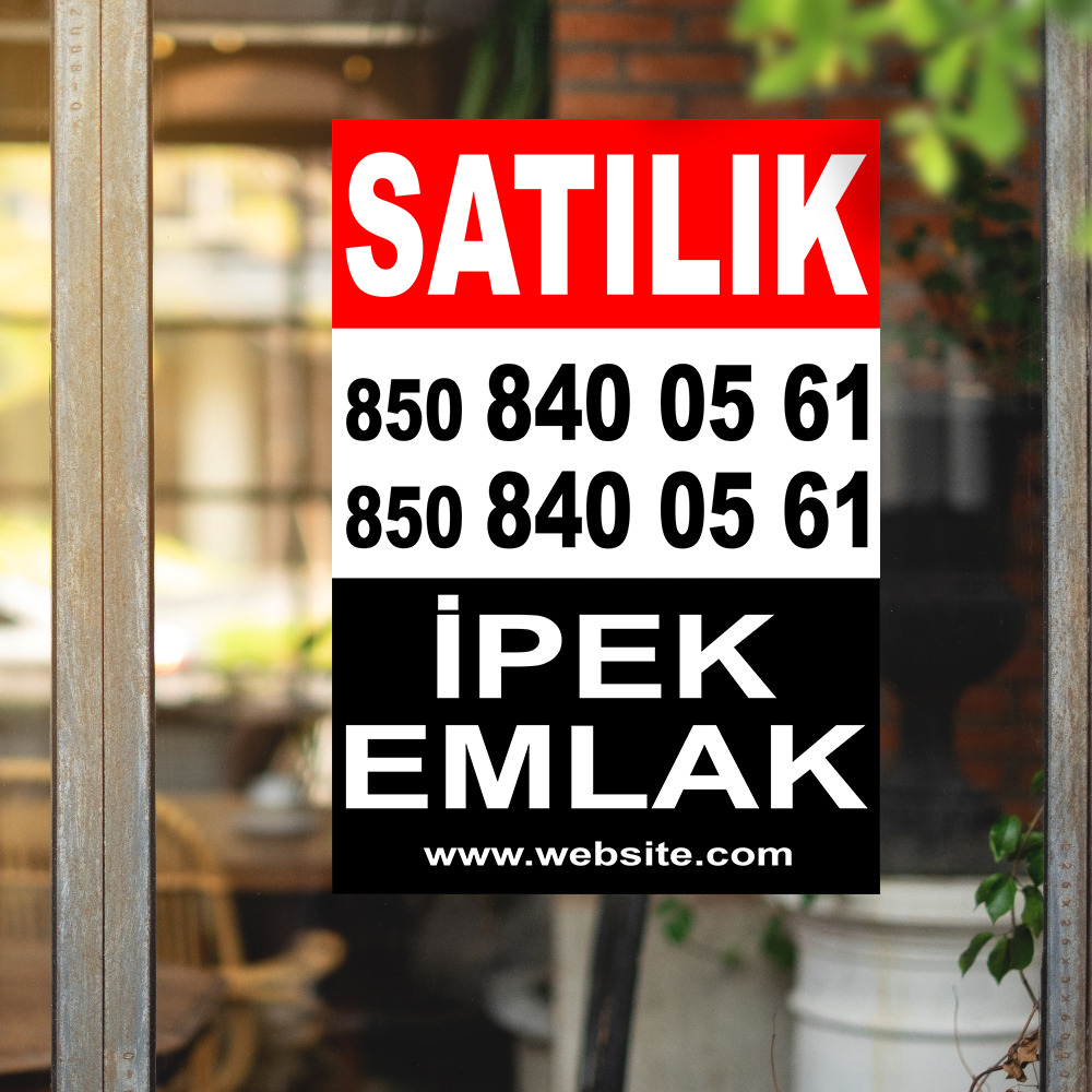  Satılık / Kiralık Afiş